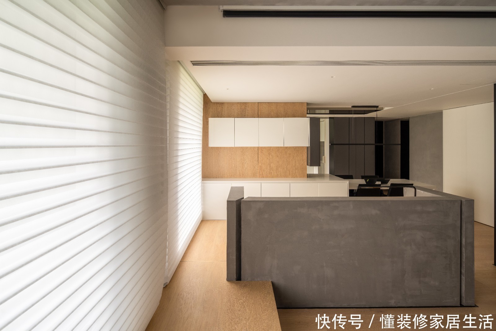  开放式|上海小姑娘的100㎡新家，全屋开放式布局，入户第一眼，就着迷了