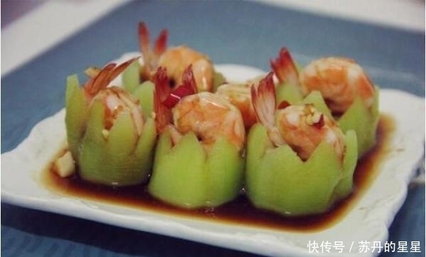 美食|美食推荐丝瓜鲜虾盅、南瓜饭、海苔蔬菜吐司卷、核桃红枣豆浆