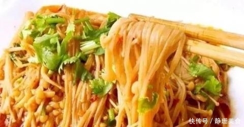  开胃|水煮金针菇 好吃开胃 秒变家常下饭菜