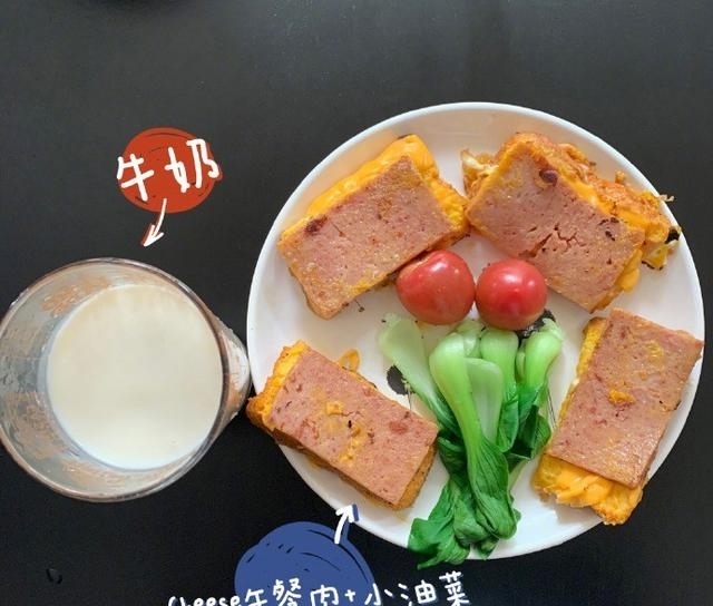 鸡蛋油条|看海清晒的早餐,网友们大赞:这位妈妈明星不一般,厉害了