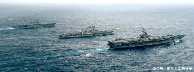  军演|美印航母即将会师安达曼群岛，局座：“别着火就行”