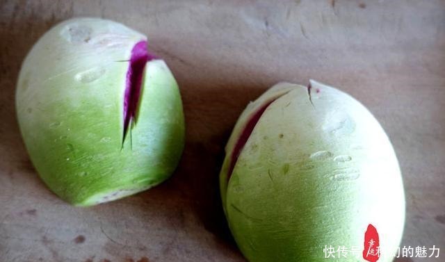 爽脆|腌好的心里美萝卜,爽脆有韧性,颜色也美,吃起来特爽快