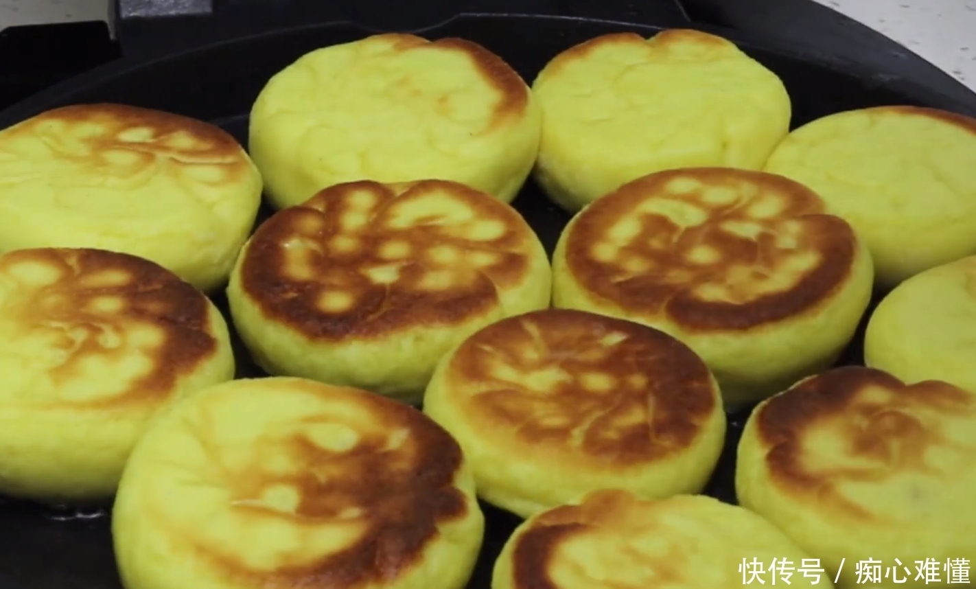 香甜|一半面粉一半糯米粉,教你解馋新吃法,香甜软糯,一顿8个不够吃