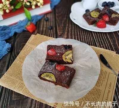 水果|水果巧克力蛋糕#一道菜表白豆果美食#