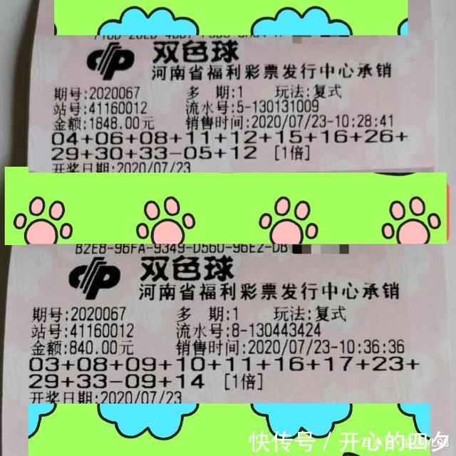 公益|第20067期福彩双色球,做公益只讲付出,不求回报,希望大家懂得