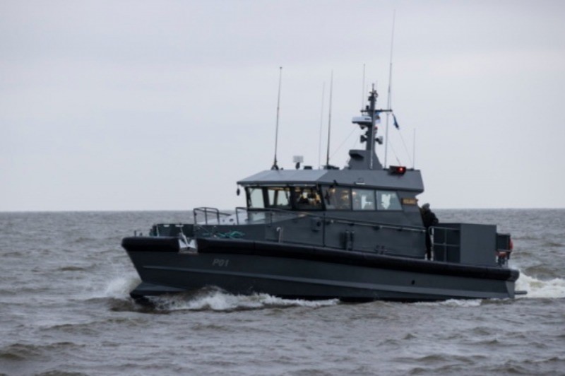 爱沙尼亚向乌克兰交付两艘巡逻艇