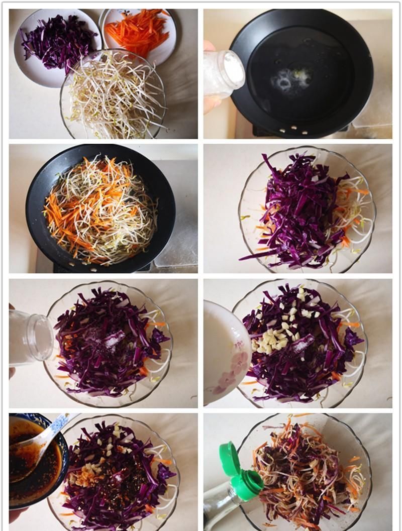 美味|这三样素菜拌在一起,简单营养又美味,低脂又饱腹,多吃还不长胖