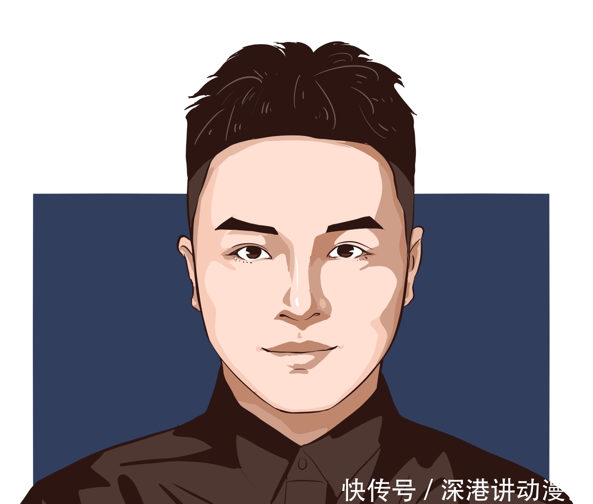  微信|男生成熟气质漫画微信头像设计，做最好的自己