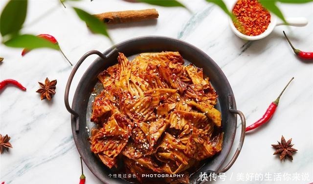 可口|豆腐皮新吃法,吃了这么多年豆皮,香辣可口,不学可惜了