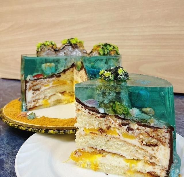 照片|15张“天堂”蛋糕照片:艺术家做蛋糕,好看比好吃更重要