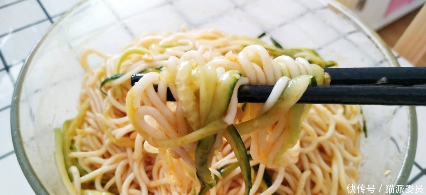 清凉|家常凉拌面做法,清凉爽口,天热了一定想吃,赶快收藏!