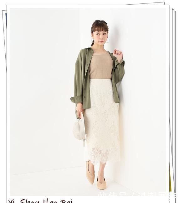 秋季|秋季蕾丝半身裙怎么搭?5种常用颜色30种流行搭配,穿出淑女风