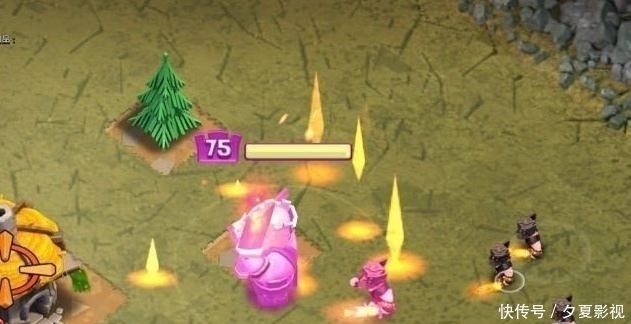 冲突|部落冲突:天鹰火炮机制遭隐藏,玩家:一个开大的蛮王抗下所有