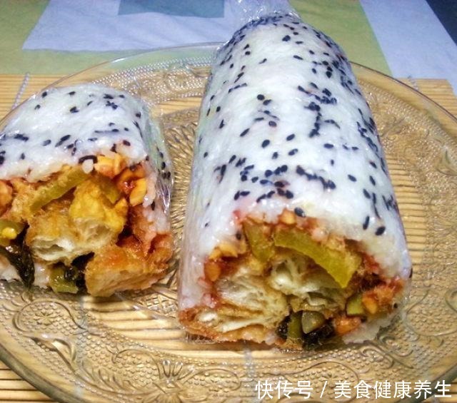 适量|江南早点粢饭团,早餐吃一个,一整天都能量满满