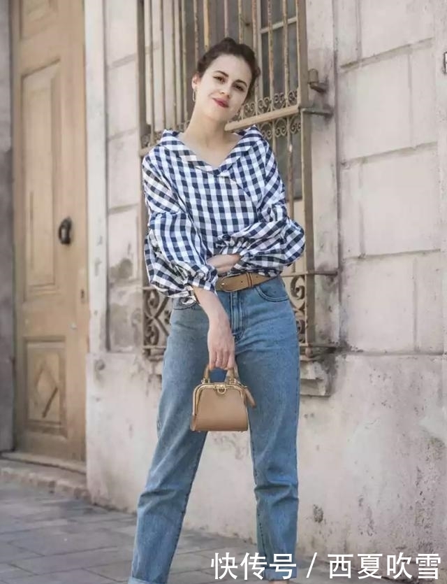 分烟管裤|九分裤+平底鞋,才是早秋最潮搭配