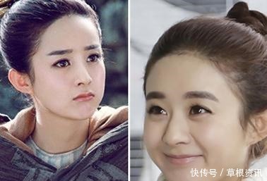  后脑勺|明星最重要的是眉形, 看蒋欣宋茜这眉毛都快顶到后脑勺了