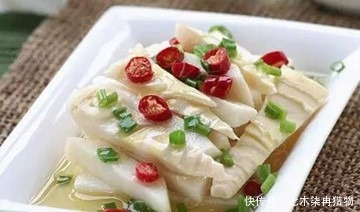 做法|精选美食:香煎丝瓜,糖醋西瓜皮,油泼鲜笋,蒜苗豆腐的做法