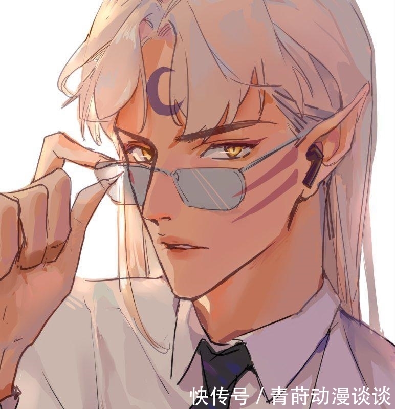  短发|“初恋男神”杀生丸来了！短发＋西装的杀殿、又是颜值新高度