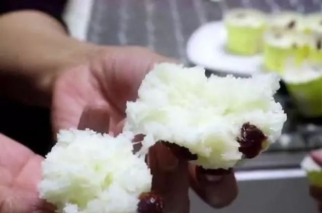 蛋糕|我家大米从不煮粥,这样做个个开花,米香十足比蛋糕还松软