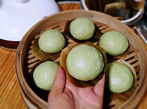 清新|春天的野菜是大自然的馈赠,一款鼠曲草青团,感受清新的美好