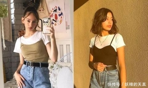  减龄|白色T恤太单调？那是你不会穿，解锁几种新穿法时尚又减龄