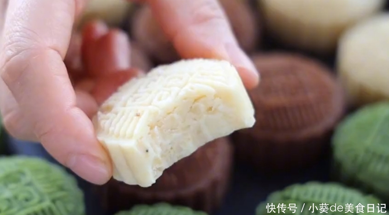 低油|绿豆糕简单做,低油低脂,绵软香糯,适合夏天吃的清热小点心