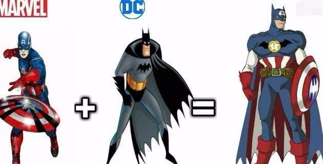  融合|漫威和DC英雄互相融合，融合后的样子刷新三观，网友：绿铁侠？