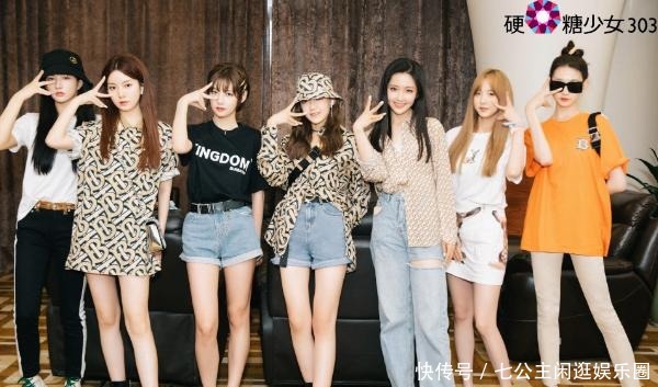  希林娜|硬糖少女新海报发布，希林娜不在C位，郑乃馨第五站位引热议！