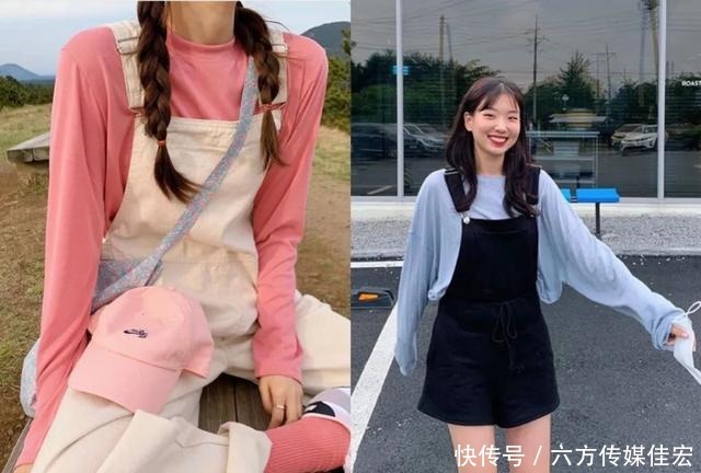 搭配|你那里入秋了吗?是时候穿长袖衫了,清新好看还能显高