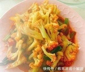 适合|家常素菜菜谱,素炒花菜,简单美味营养,适合夏天,动手吧