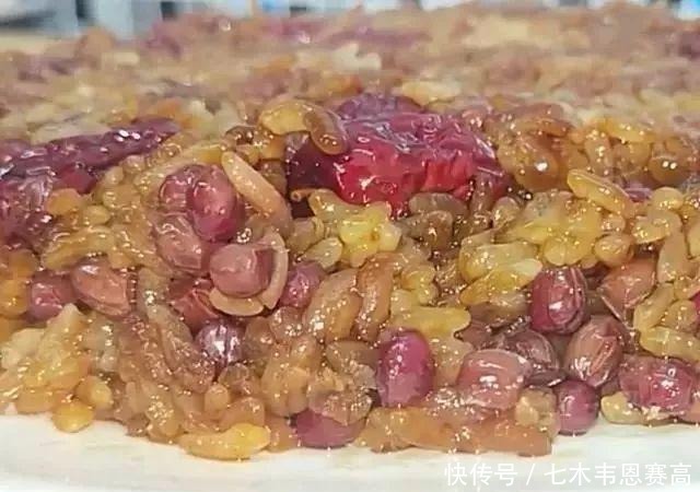 红豆|一斤糯米加一点红豆,在锅里蒸40分钟,把隔壁小孩都招来了
