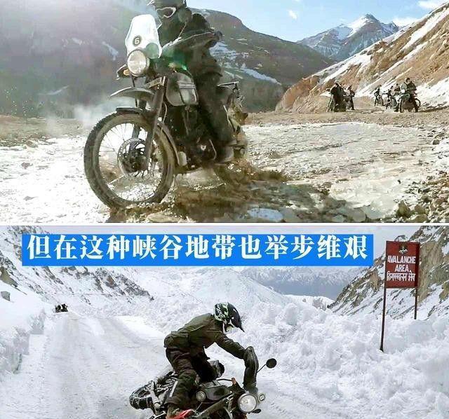 拖拉机|印军摩托车突然翻车,印军士兵摔下道路:遭高速冲来拖拉机撞死