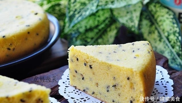 酸奶|玉米粉+酸奶+鸡蛋,做成无油又低糖的早餐蛋糕,好吃健康易消化