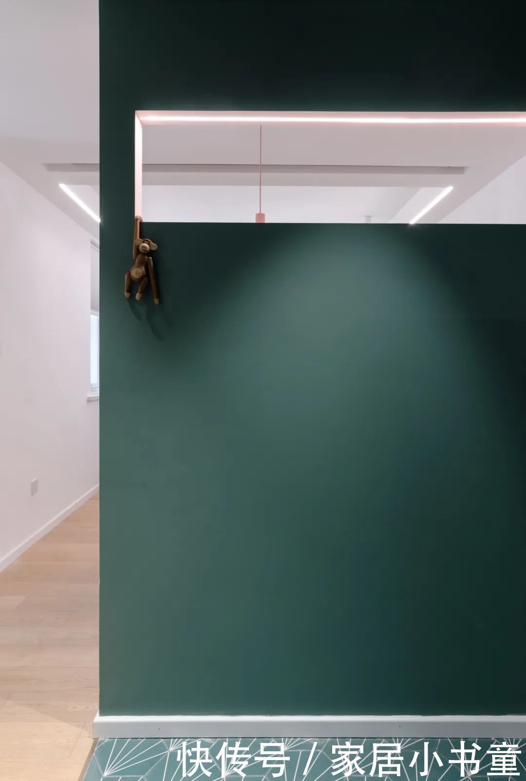 整体空间|谁说旧房改造配色不能更大胆一点!