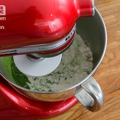 面团|抹茶麻薯夹心软欧