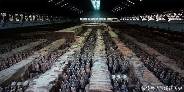 改变|旅日兵马俑遭到破坏,被推倒在地身体破碎,从此改变中国文物条例