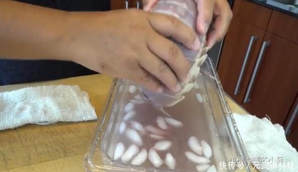 蟑螂|长得像巨型蟑螂的海鲜,日本大厨买到新鲜海虱,一刀下去不忍直视