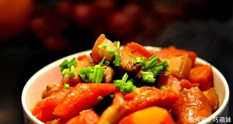 不吃|如果孩子们不吃胡萝卜怎么办?炖一锅五花肉烧胡萝卜菜,营养可口