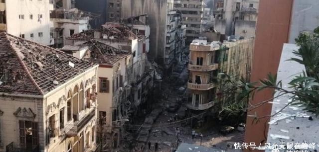 如同|黎巴嫩首都大爆炸，如同地狱
