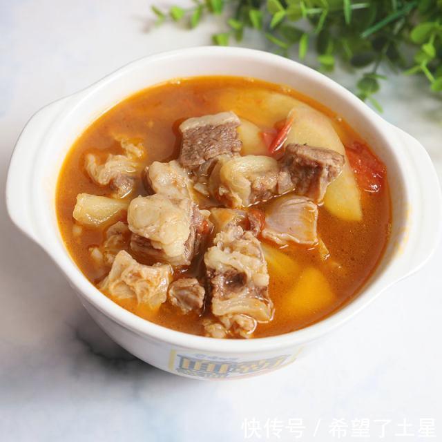 鲜味|嫩姜牛腩汤,营养丰富,汤鲜味美