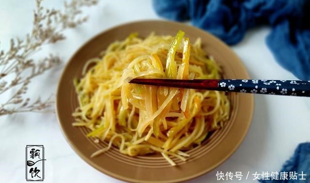 根根|炒土豆丝时,掌握一个小技巧,土豆丝根根分明,清脆爽口,超好吃