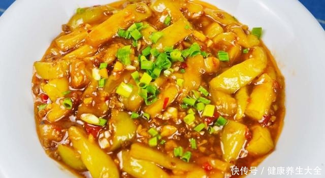 鱼香茄子|鱼香茄子,很多人都喜欢的一道菜,做法简单味道好,值得一试