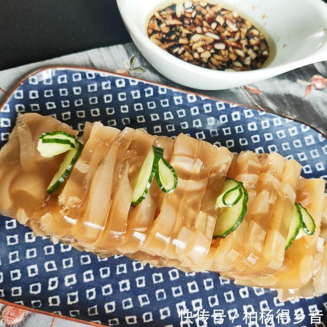 爽滑|肉皮冻,Q弹爽滑,满满的胶原蛋白