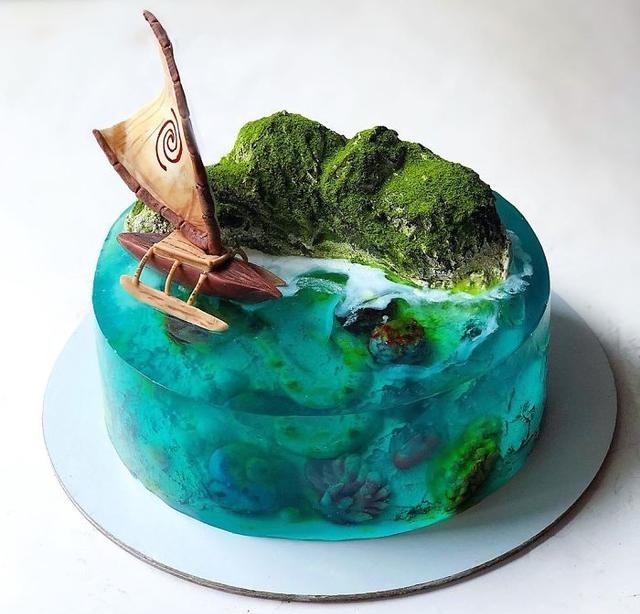 照片|15张“天堂”蛋糕照片:艺术家做蛋糕,好看比好吃更重要