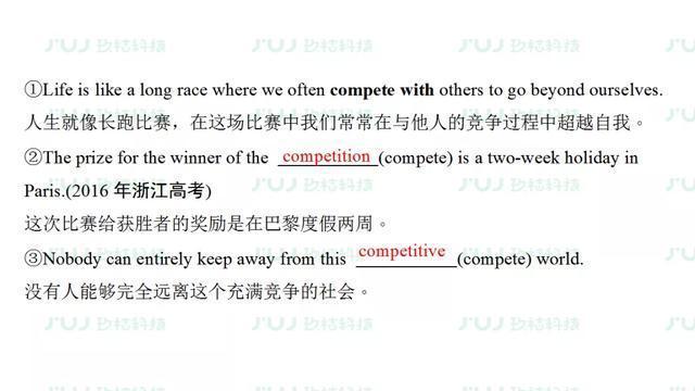  汇总|高中英语人教版备考复习必修2 Unit 2重难点汇总同步检测