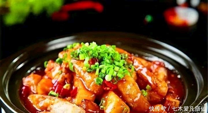  鱼片|精选美食：茄汁陈皮牛筋，鱼香味，山药烧鸡块，口水鱼片的做法