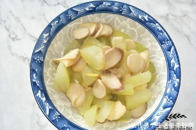 杏鲍菇|冬瓜新吃法,每天做一盘,燃烧脂肪,胖人越吃越瘦