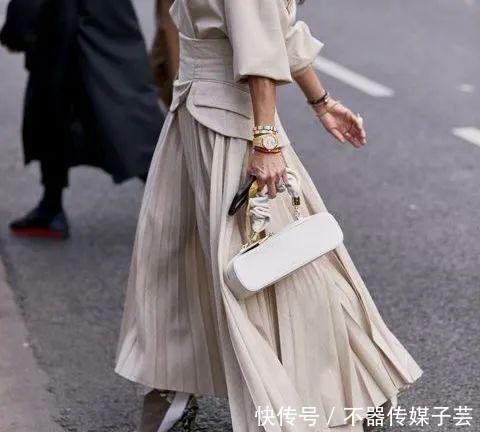 百褶半裙|长裙,恰似秋的温柔!