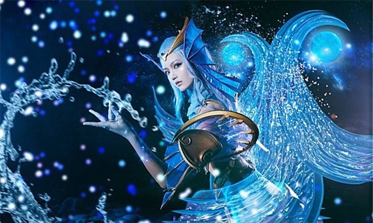 COSPLAY|COSPLAY:武则天——海洋之心,一看就是有矿的小姐姐!