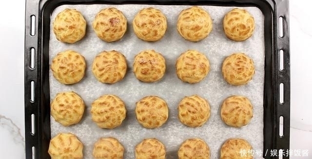 按步|自制甜点香草味泡芙,按步制作比蛋糕简单,零失误操作轻松完成